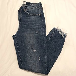 Nicole Miller High Rise Skinny Jeans